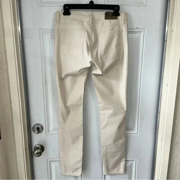 DENIM & SUPPLY Ralph Lauren Cream Skinny Jeans Womens Size 29/32 - Picture 2 of 5